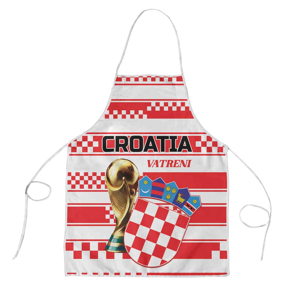 World Football Croatia 2026 Apron Vatreni Hrabar Broj - Wonder Print Shop