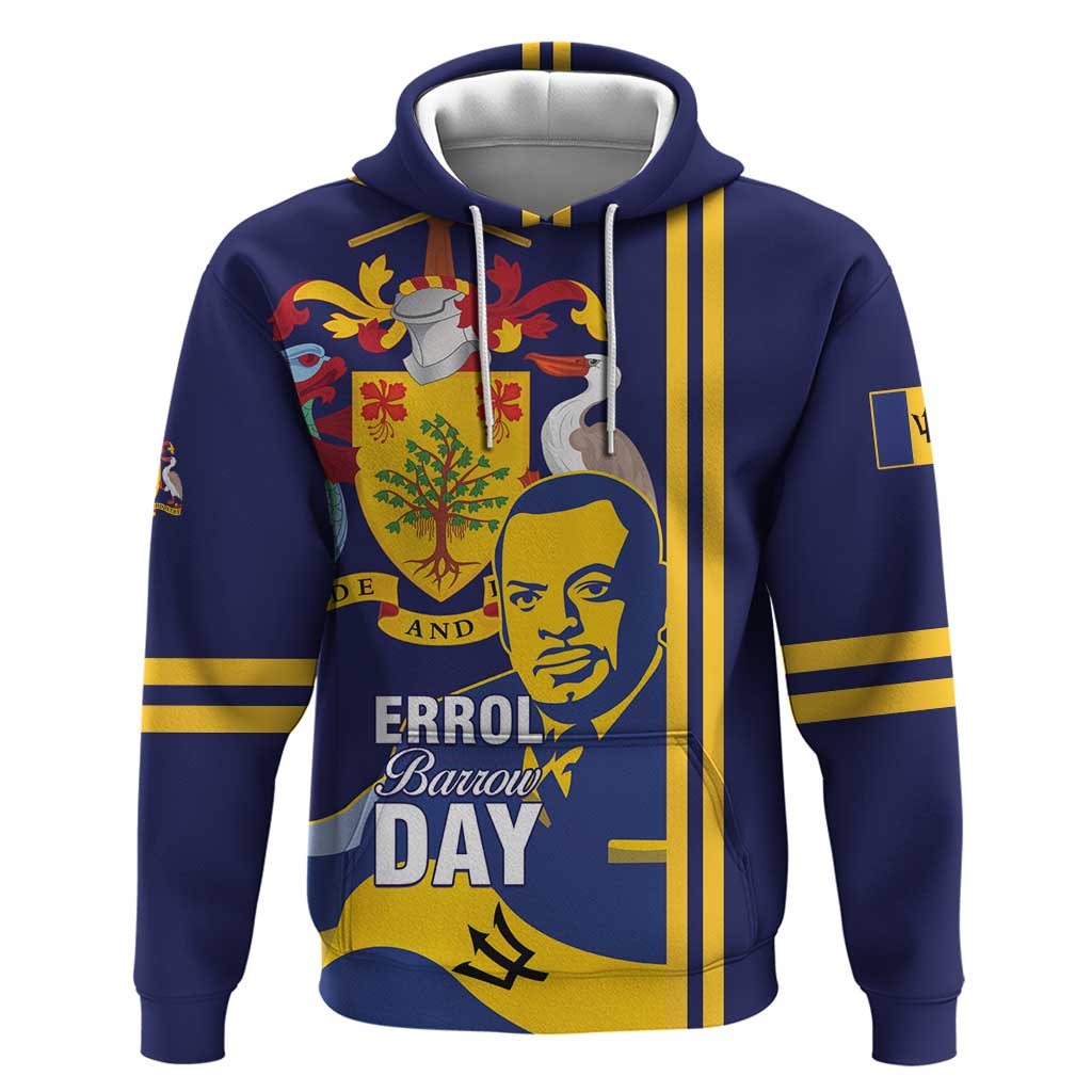 Barbados Errol Barrow Day Hoodie Barbadian Father of Independence