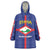 Personalised Statia Wearable Blanket Hoodie Sint Eustatius Coat Of Arms