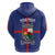 Personalised Statia Zip Hoodie Sint Eustatius Coat Of Arms - Wonder Print Shop