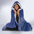 Curacao Football Hooded Blanket La Familia Azul Go Champion