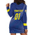 Custom Curacao Football Hoodie Dress La Familia Azul Go Champion