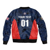 Custom USA Soccer Team Bomber Jacket Born To Win