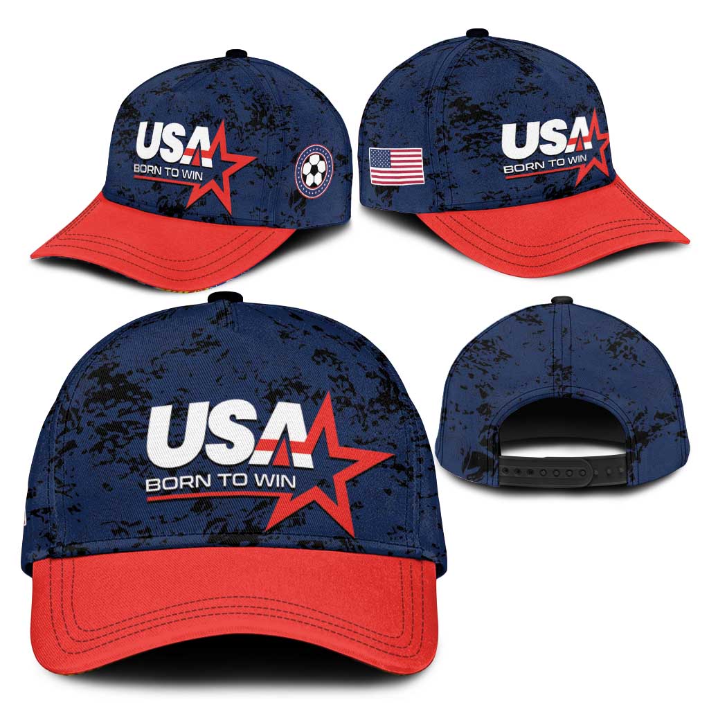 USA Soccer Team Classic Cap Born To Win - Wonder Print Shop