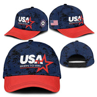 USA Soccer Team Classic Cap Born To Win - Wonder Print Shop