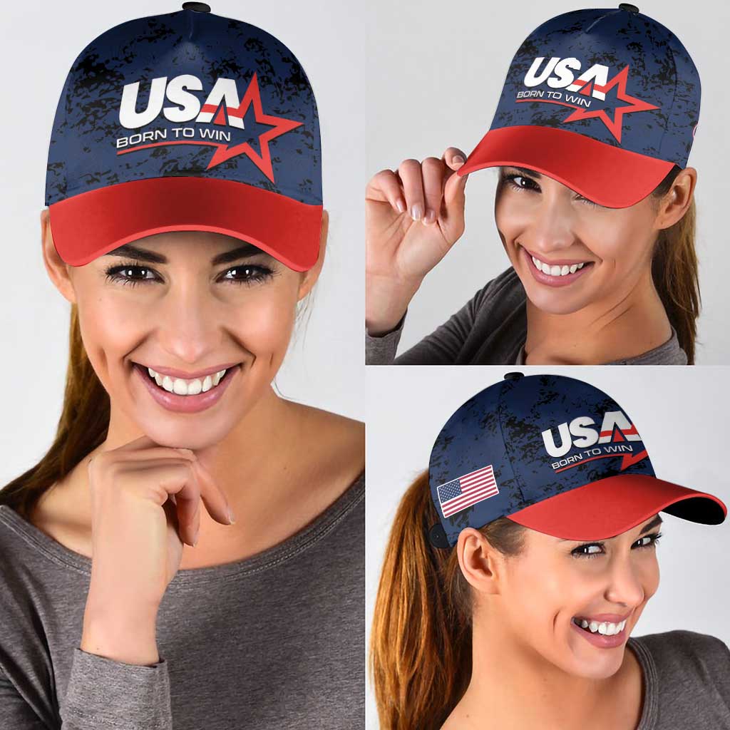 USA Soccer Team Classic Cap Born To Win - Wonder Print Shop