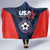 USA Soccer Team Hooded Blanket Born To Win