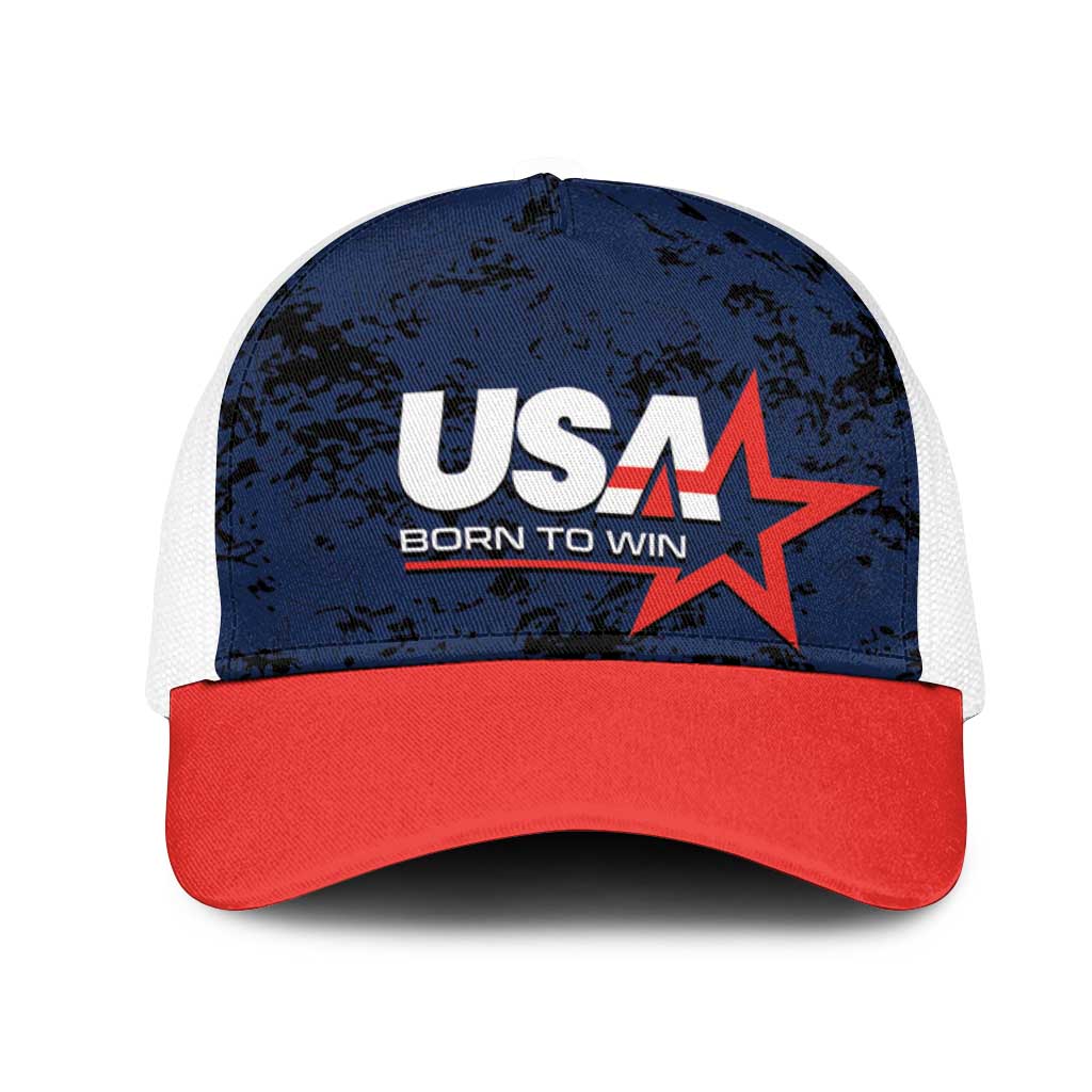 USA Soccer Team Mesh Trucker Cap Born To Win - Wonder Print Shop