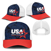 USA Soccer Team Mesh Trucker Cap Born To Win - Wonder Print Shop