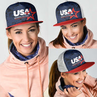 USA Soccer Team Mesh Trucker Cap Born To Win - Wonder Print Shop