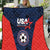 USA Soccer Team Quilt Born To Win