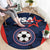 USA Soccer Team Round Carpet Born To Win