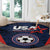 USA Soccer Team Round Carpet Born To Win