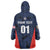 Custom USA Soccer Team Wearable Blanket Hoodie Born To Win