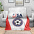 USA Soccer Team Blanket Red All Over