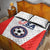 USA Soccer Team Quilt Bed Set Red All Over