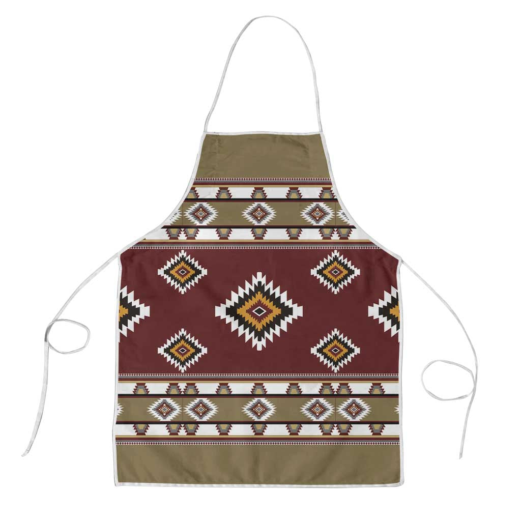 Native American Navajo Apron Tribal Pattern