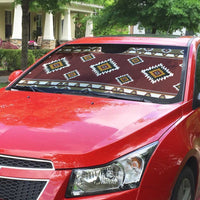 Native American Navajo Auto Sun Shade Tribal Pattern