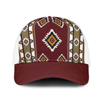 Native American Navajo Baseball Net Cap Tribal Pattern