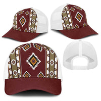 Native American Navajo Baseball Net Cap Tribal Pattern
