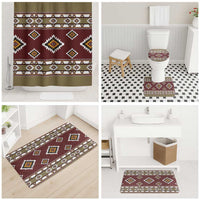Native American Navajo Bathroom Set Tribal Pattern