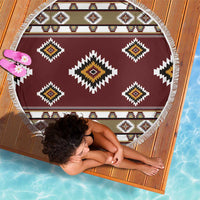 Native American Navajo Beach Blanket Tribal Pattern