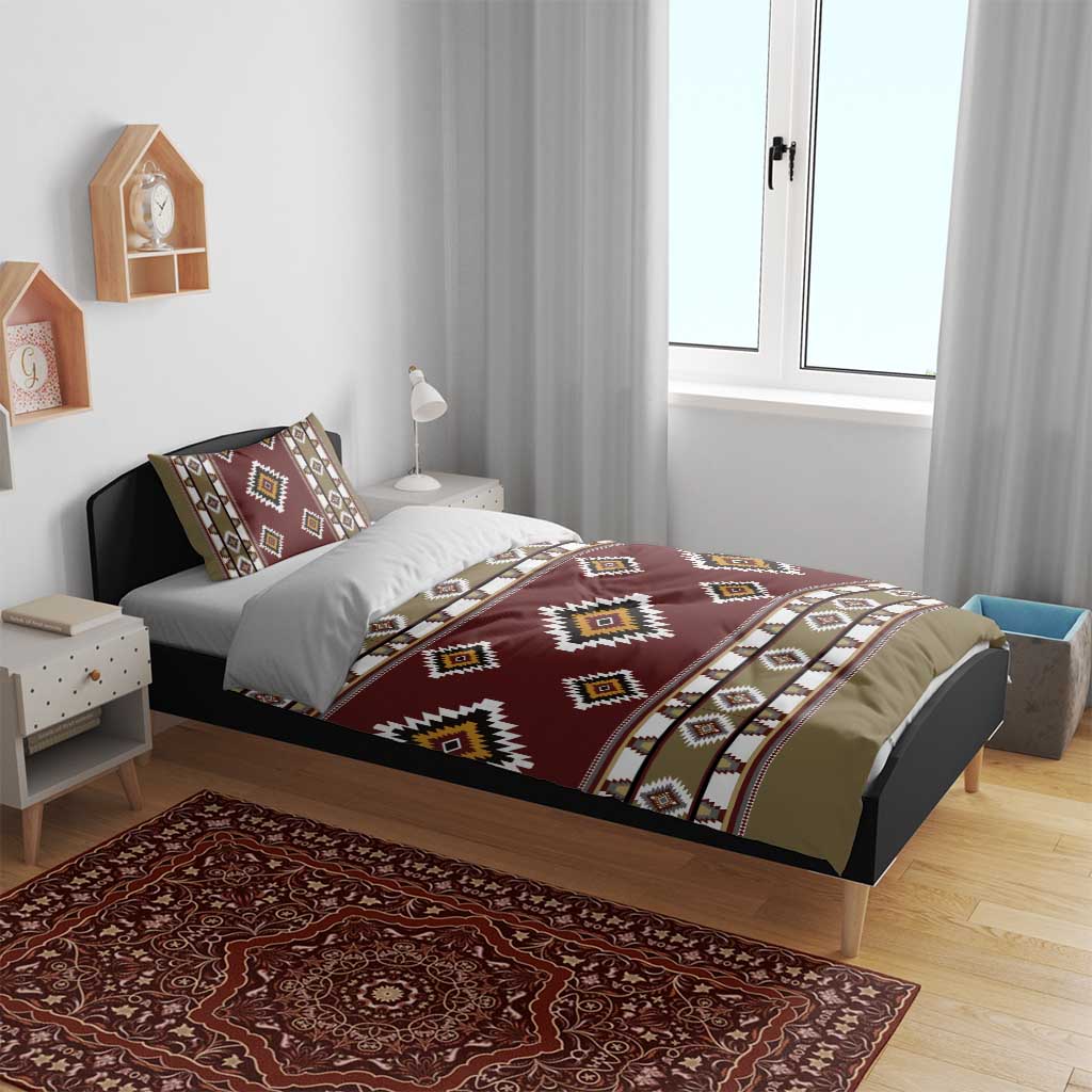 Native American Navajo Bedding Set Tribal Pattern