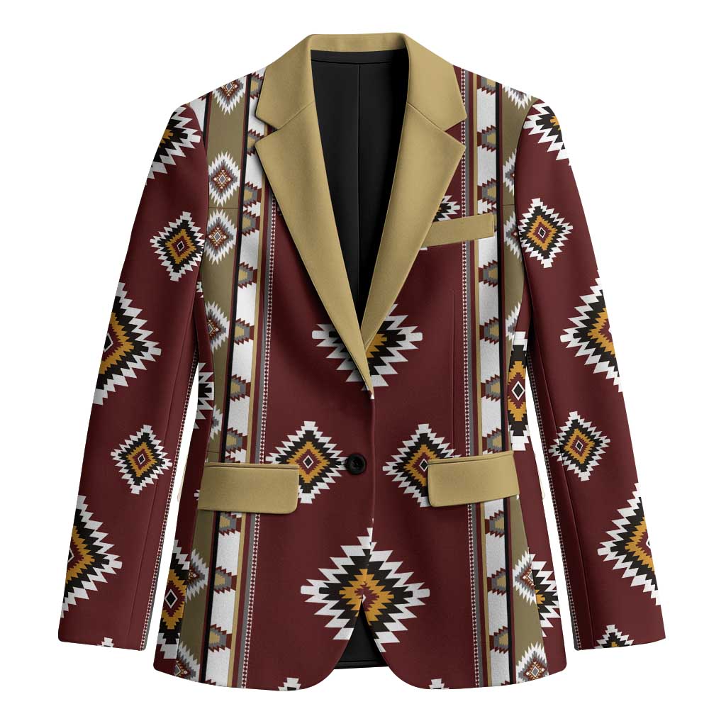 Native American Navajo Blazer Tribal Pattern