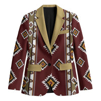Native American Navajo Blazer Tribal Pattern