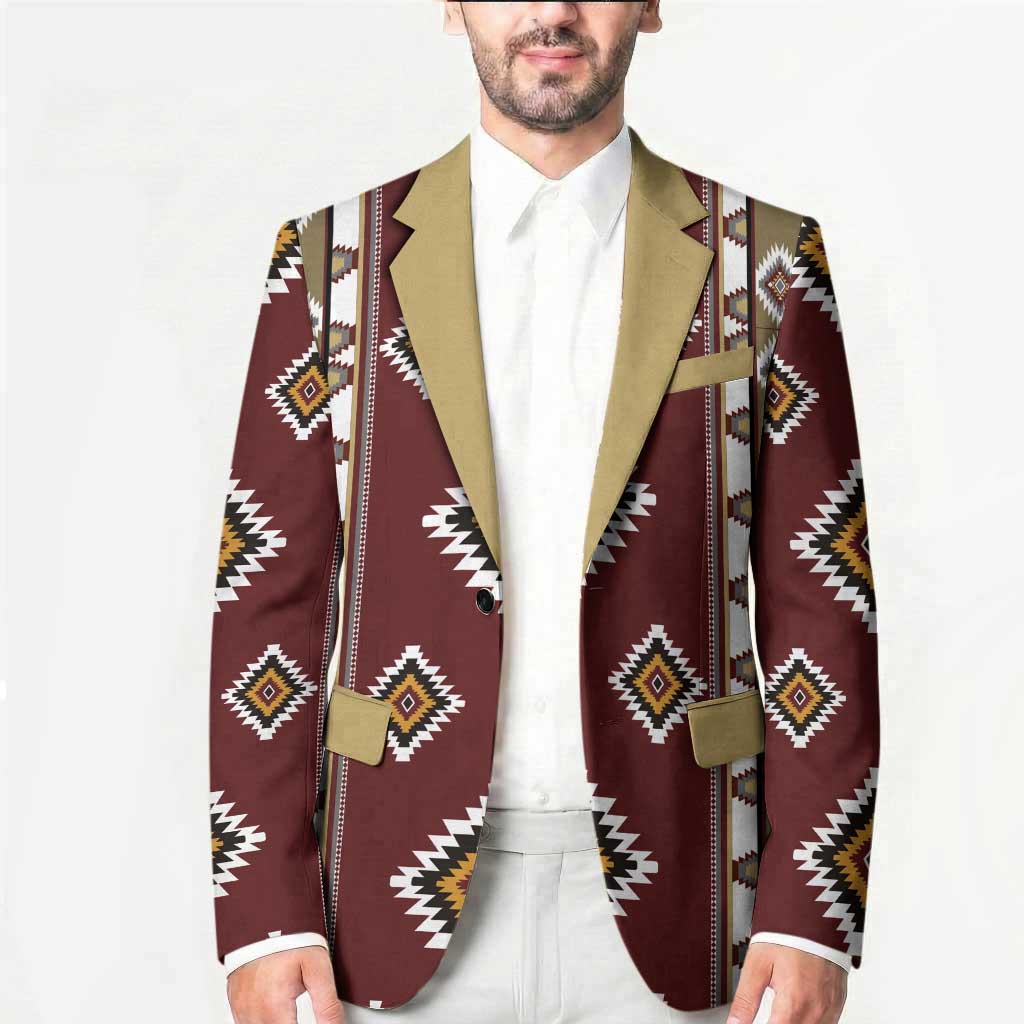 Native American Navajo Blazer Tribal Pattern