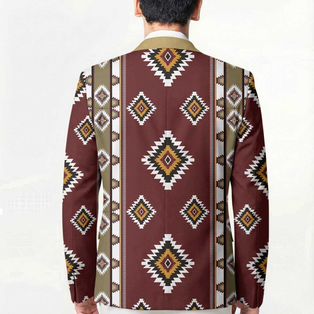 Native American Navajo Blazer Tribal Pattern