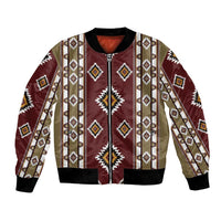 Native American Navajo Bomber Jacket Tribal Pattern