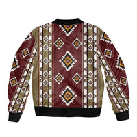 Native American Navajo Bomber Jacket Tribal Pattern