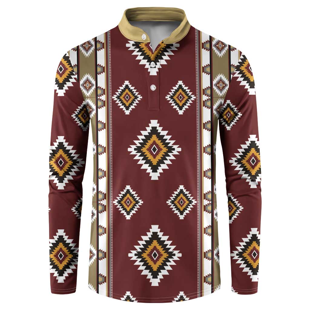 Native American Navajo Button Sweatshirt Tribal Pattern