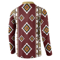 Native American Navajo Button Sweatshirt Tribal Pattern
