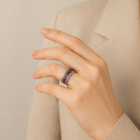 Native American Navajo Classic Ring Tribal Pattern