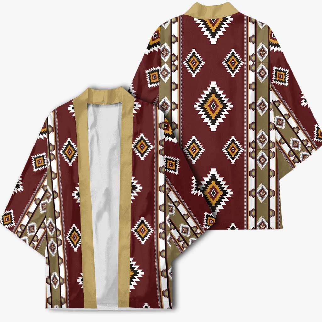 Native American Navajo Kimono Tribal Pattern