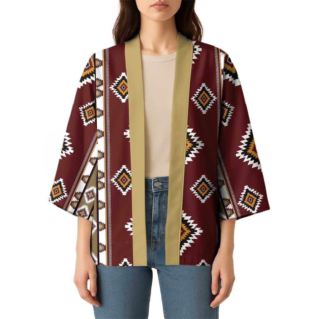 Native American Navajo Kimono Tribal Pattern