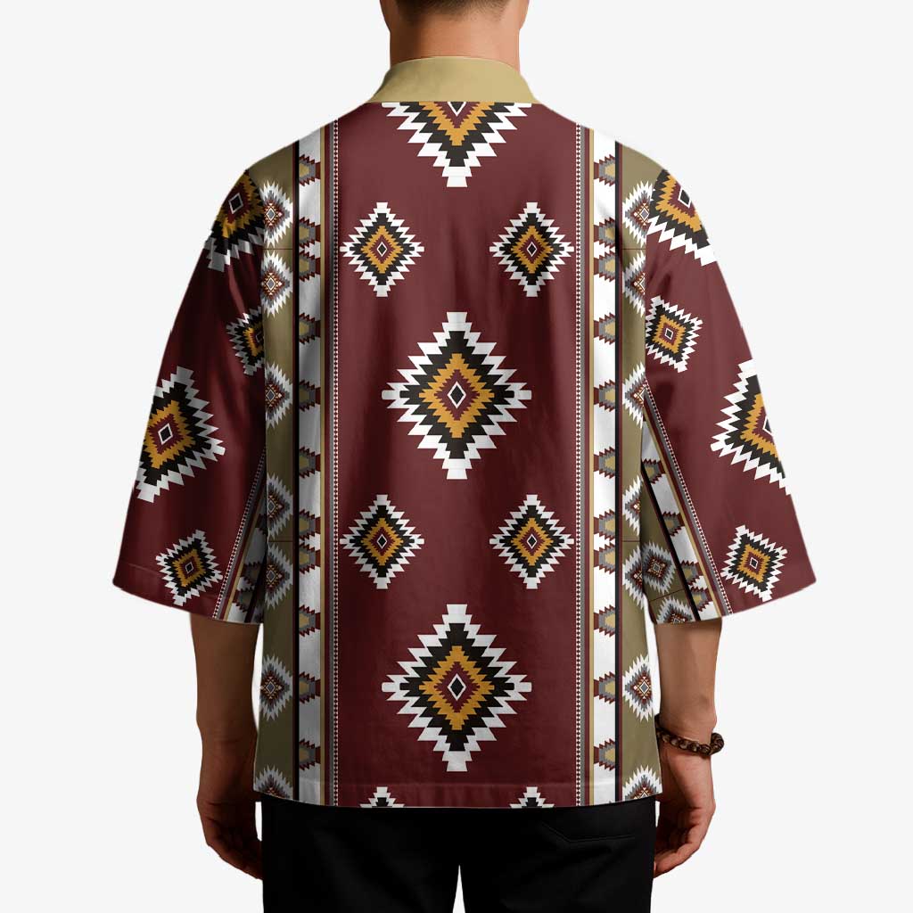 Native American Navajo Kimono Tribal Pattern