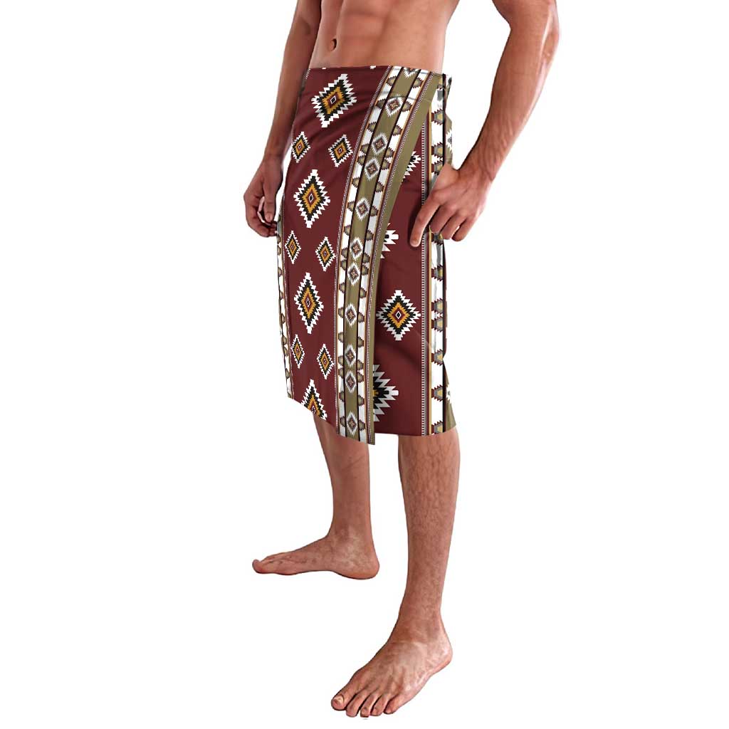 Native American Navajo Lavalava Tribal Pattern