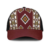 Native American Navajo Mesh Trucker Cap Tribal Pattern