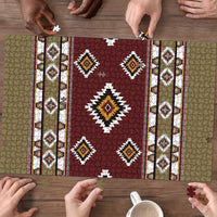 Native American Navajo Puzzle Tribal Pattern