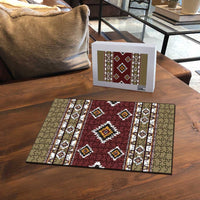 Native American Navajo Puzzle Tribal Pattern