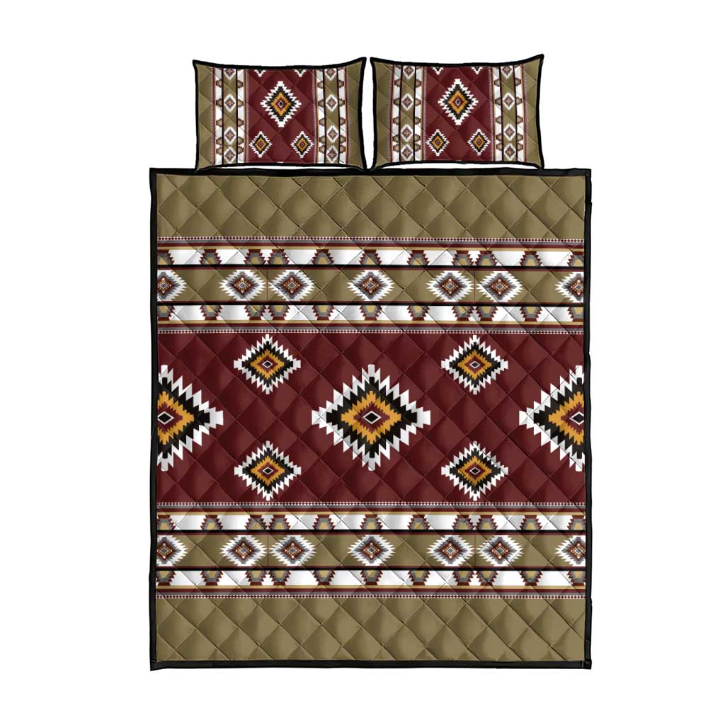 Native American Navajo Quilt Bed Set Tribal Pattern
