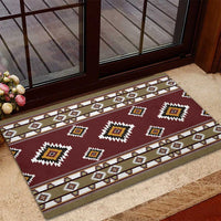 Native American Navajo Rubber Doormat Tribal Pattern