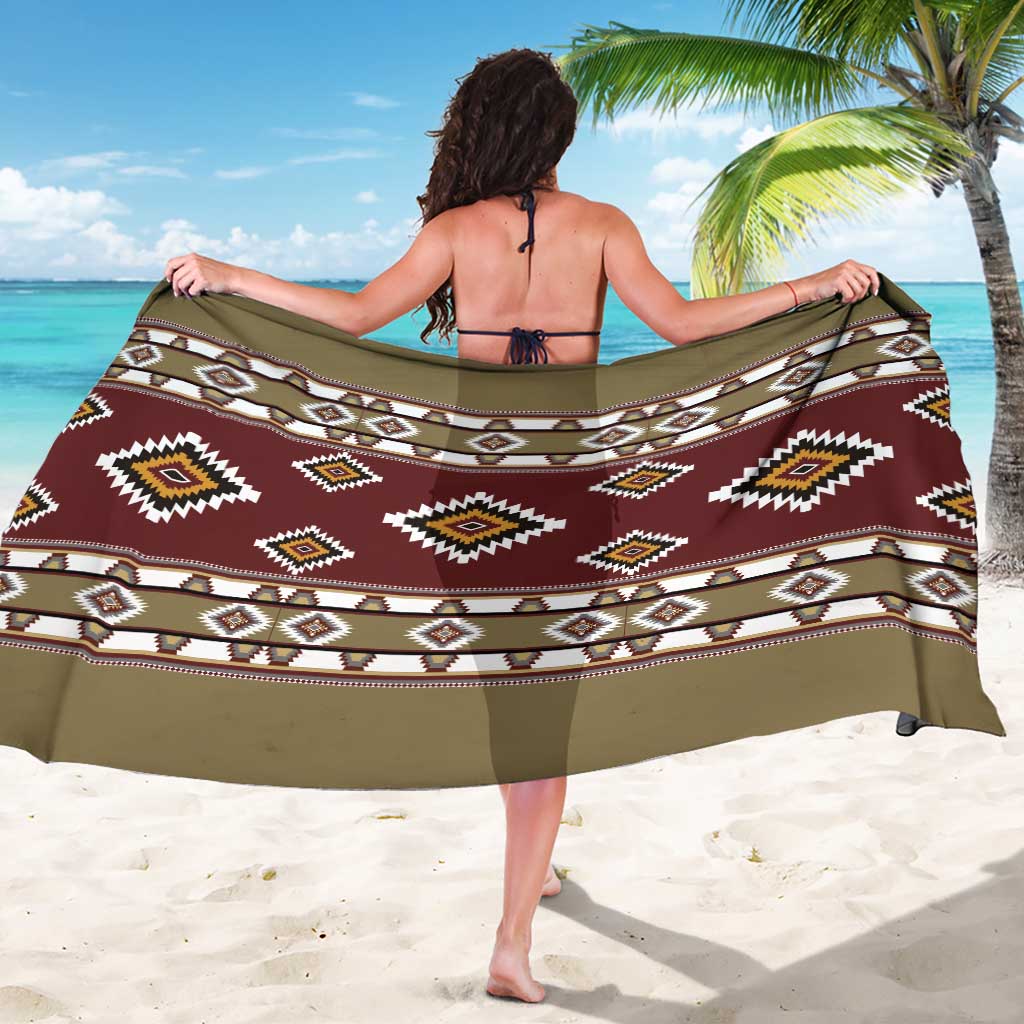 Native American Navajo Sarong Tribal Pattern