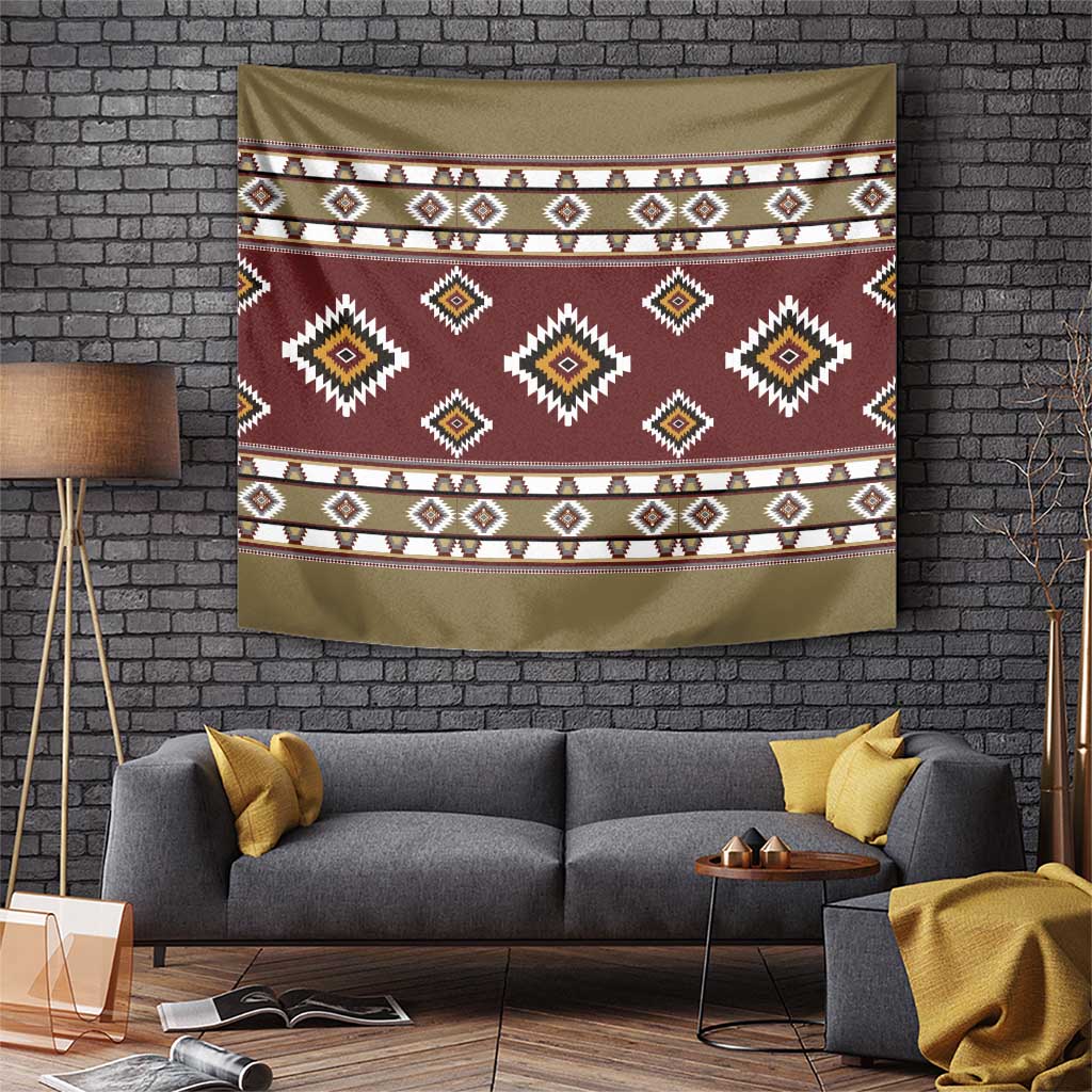 Native American Navajo Tapestry Tribal Pattern