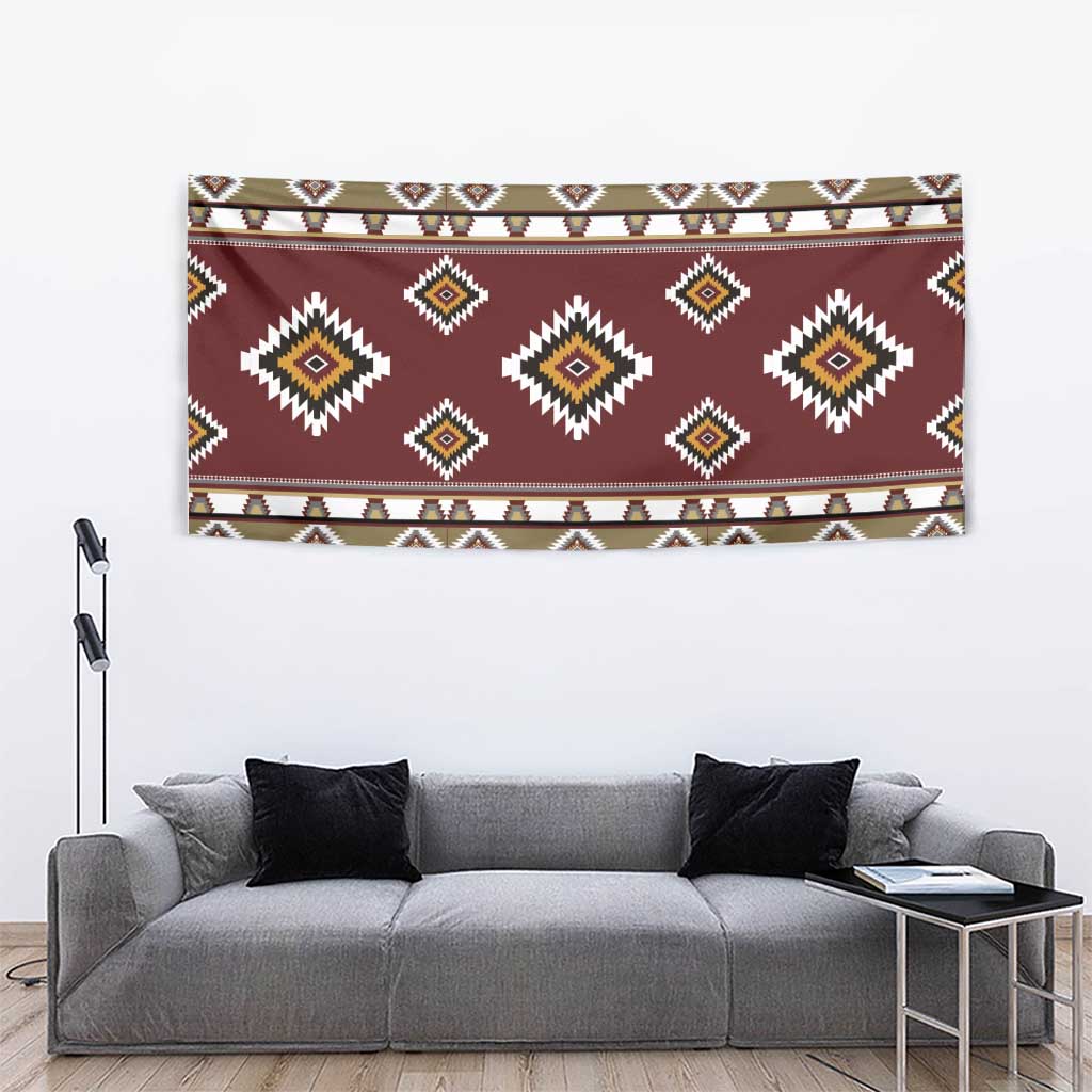 Native American Navajo Tapestry Tribal Pattern