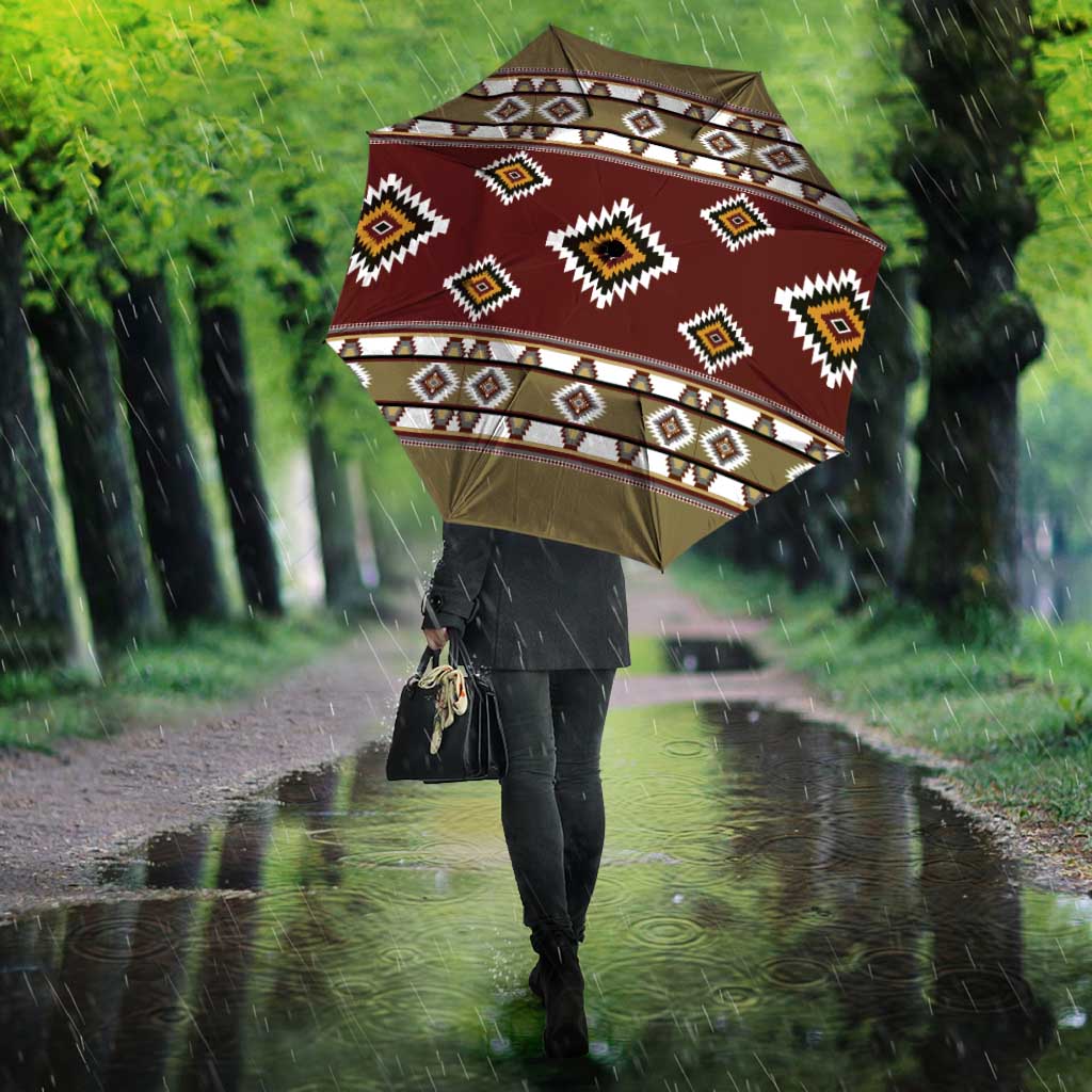 Native American Navajo Umbrella Tribal Pattern