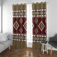 Native American Navajo Window Curtain Tribal Pattern
